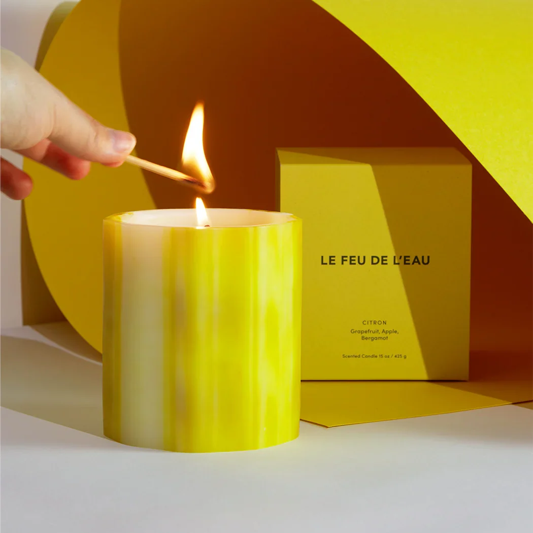 Citron Wax Vessel Candle - Image 2