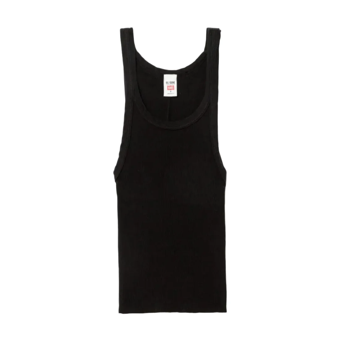 Hanes Cropped Ribbed Tank