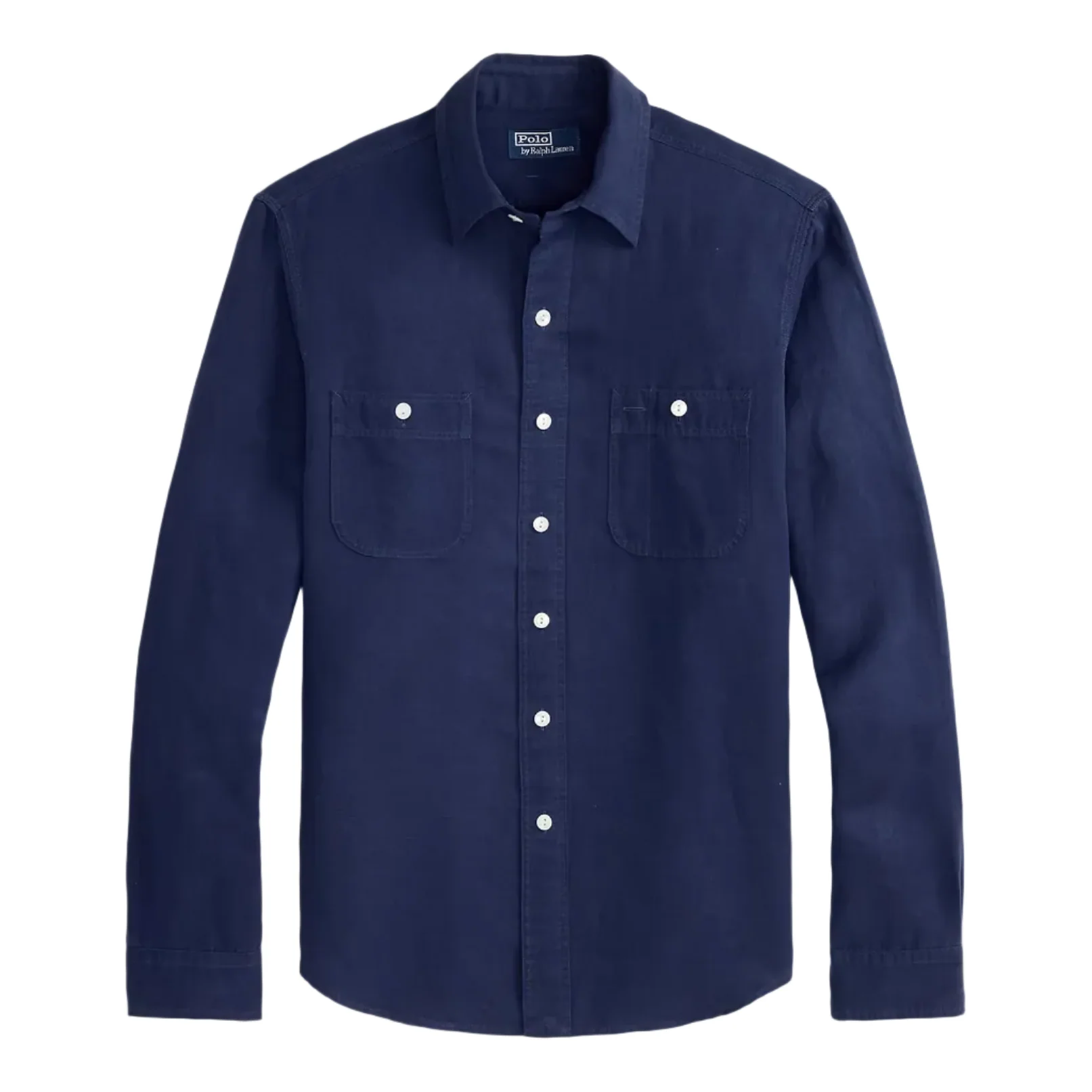 Classic Fit Linen-Silk Workshirt