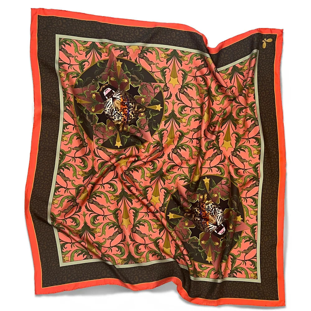 Hollywood & Vine Silk Scarf