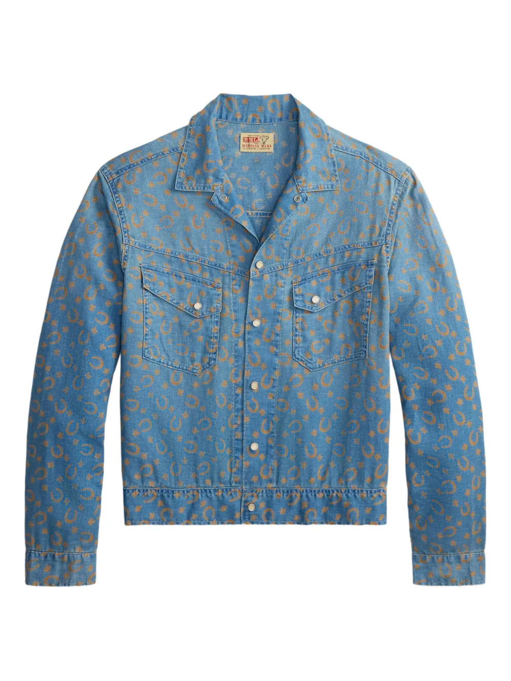Horseshoe Print Overshirt