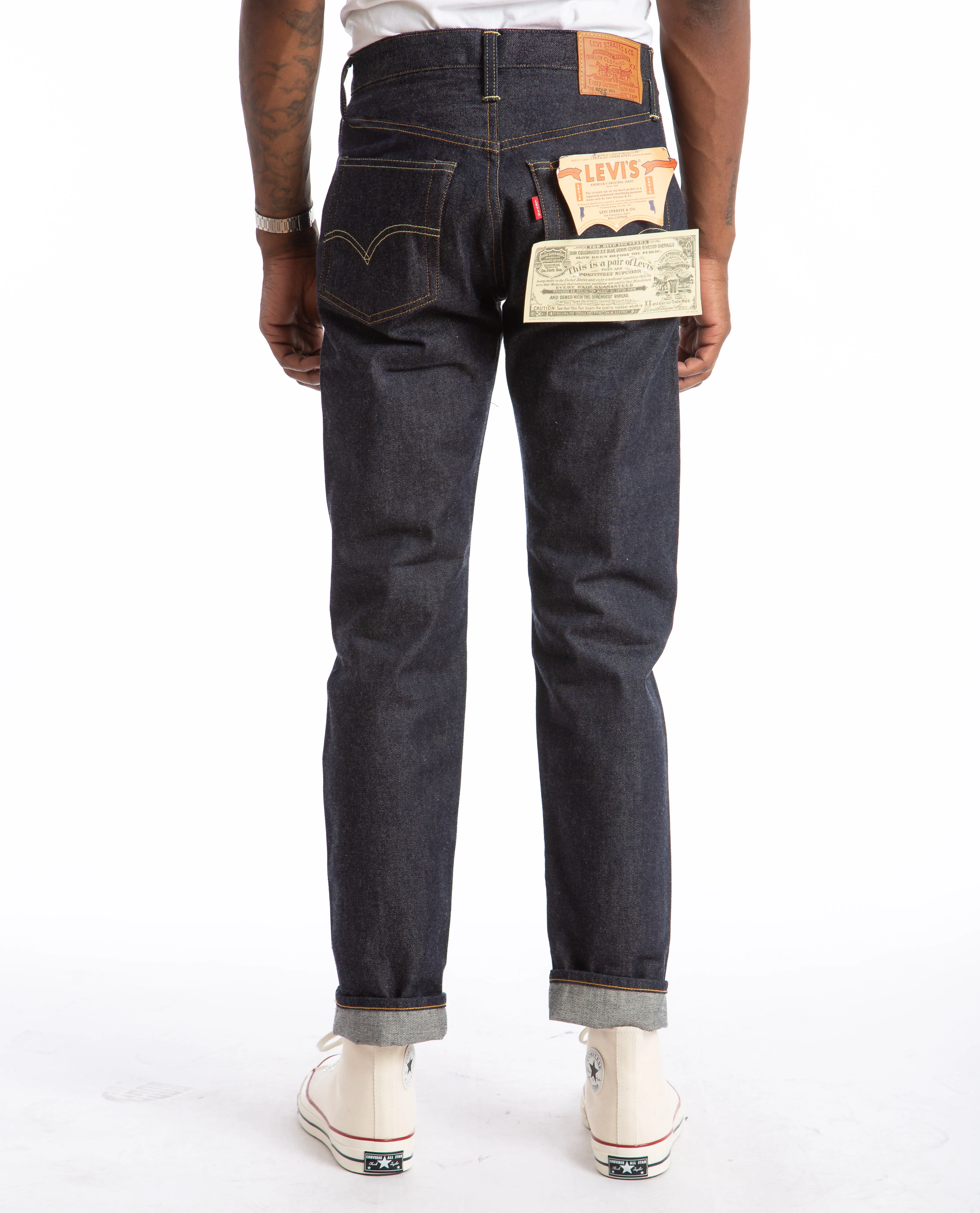 1954 501 Original Fit Selvedge Jeans - Image 3