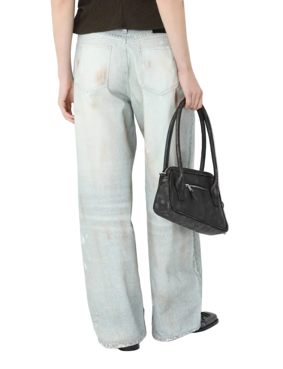 Lyon Printed Denim Jeans - Image 3