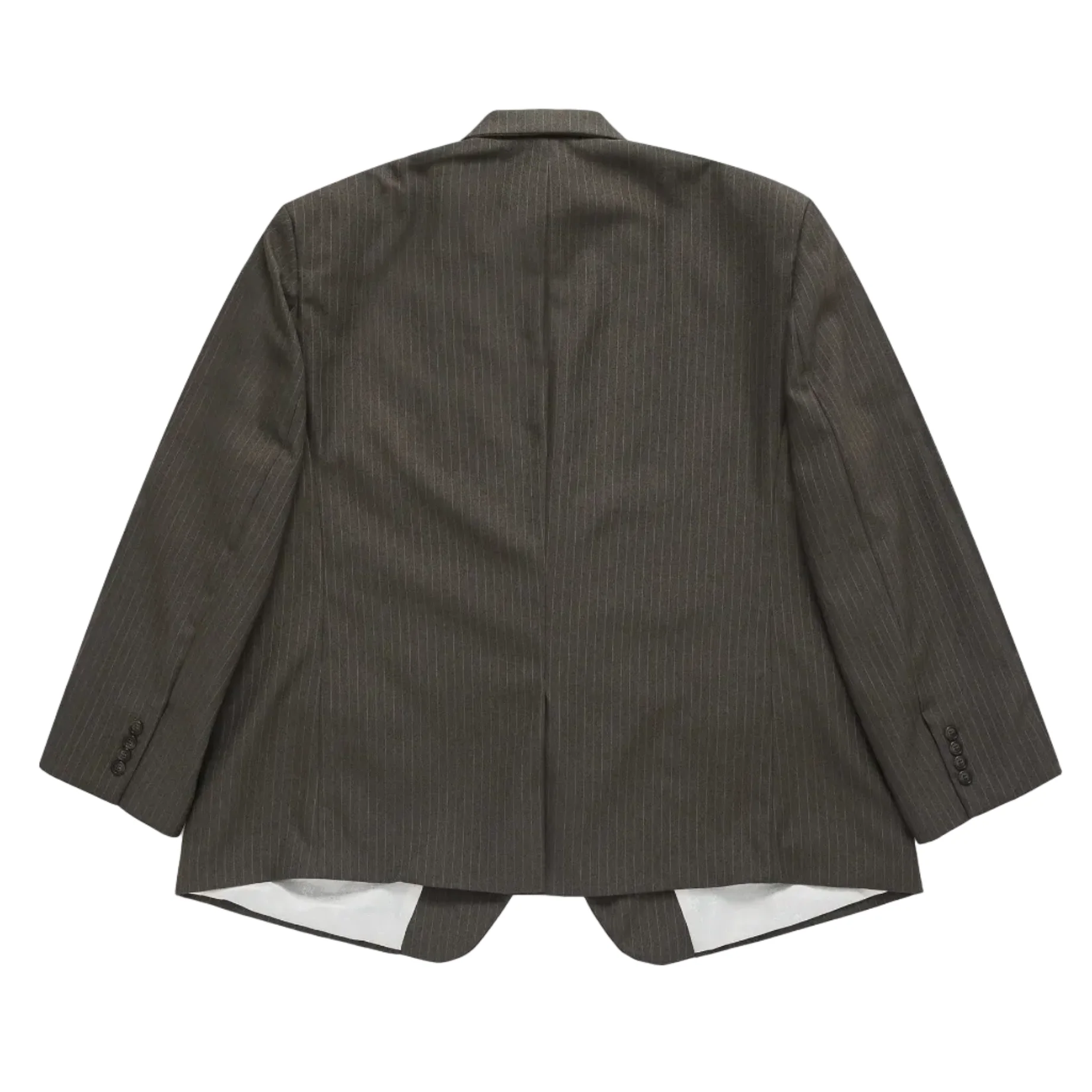 Pinstripe Japanese Wool Blazer - Image 2