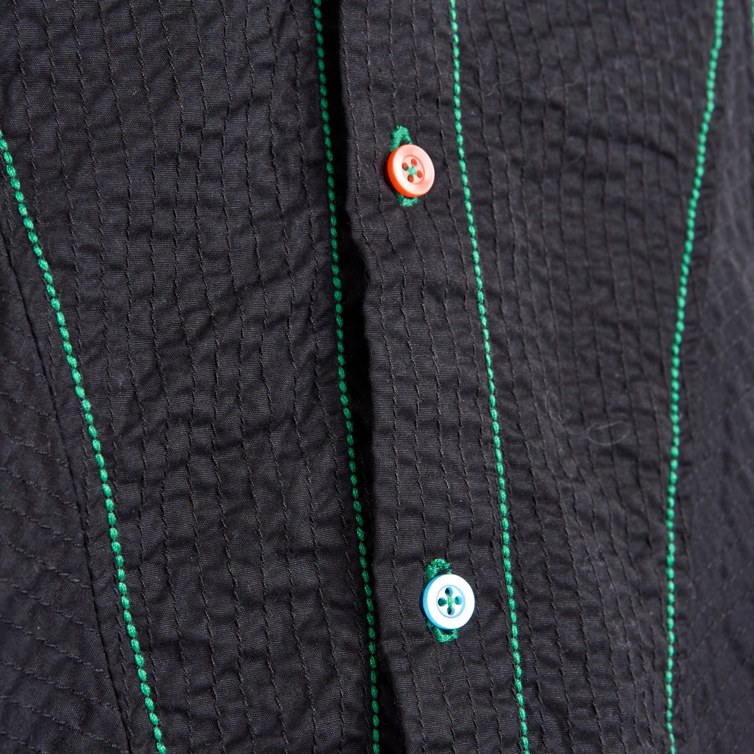 Stitched-Through Multi-Panel Pocket Shirt - Image 4
