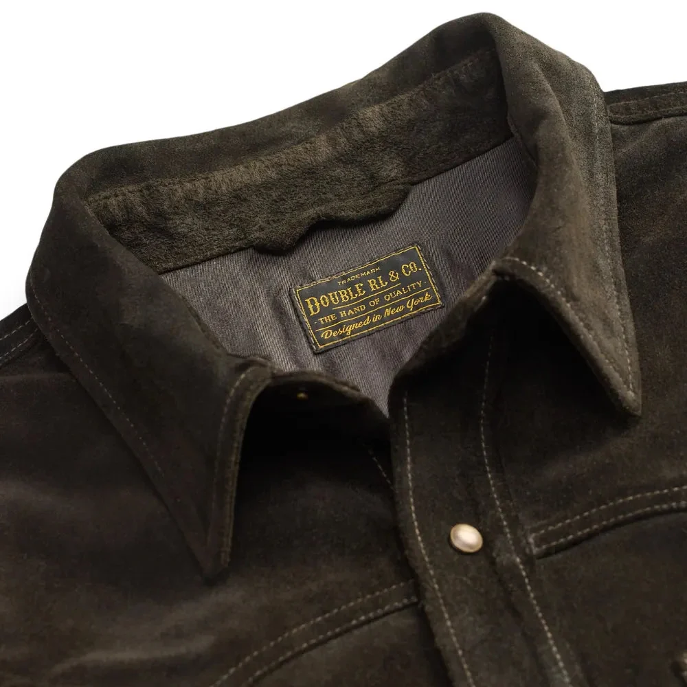 Suede Western Shirt Jacket - Image 4