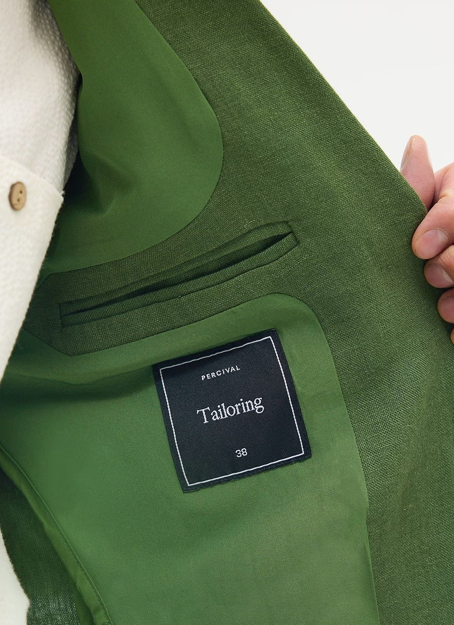 Tailored Linen Blazer - Image 2