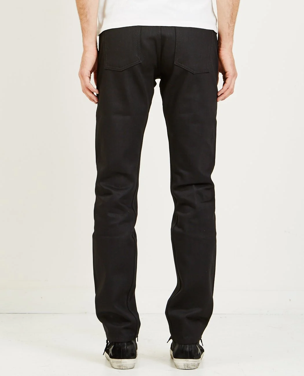Weird Guy Solid Black Selvedge Jean - Image 3